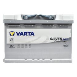 Акумулятор автомобільний Varta 70Ah 760А Silver Dynamic AGM A7 R+ L3