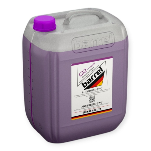 Антифриз Barrel -37°C G12++ Фіолетовий 10л