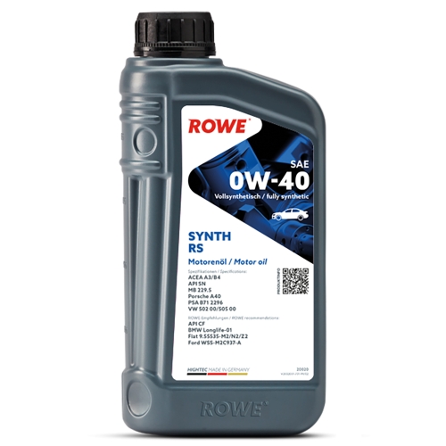 Моторна Олива Rowe 0W-40 Hightec Synth RS 1л