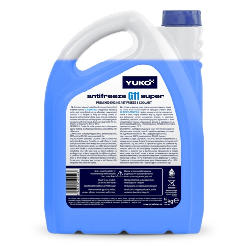 Антифриз Yuko -32°C G11 Синій 5кг