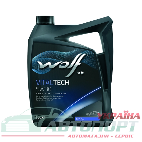 Моторна Олива Wolf 5W-30 Vitaltech 5л