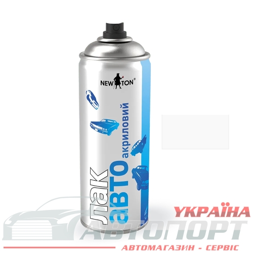 Лак Автомобильный Акриловый New Ton бесцветный Глянцевый 400мл