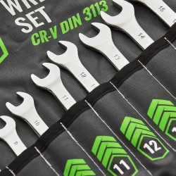Набір ключів комбінованих Winso Pro тканинний чохол 6-24мм 17шт