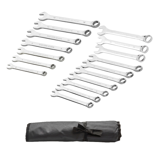 Набір ключів комбінованих Winso Pro тканинний чохол 6-24мм 17шт