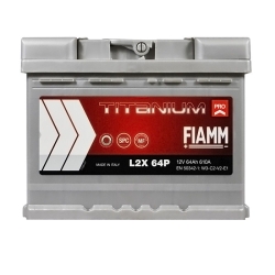 Аккумулятор автомобильный Fiamm 64Аh 610А Titanium Pro L+ L2