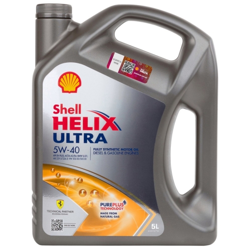 Моторна Олива Shell 5W-40 Helix Ultra 5л