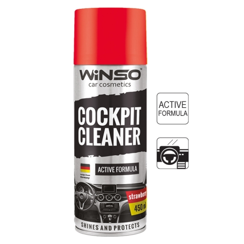 Поліроль Пластику Winso Cockpit Cleaner Strawberry 450мл