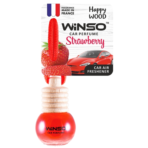 Ароматизатор воздуха Winso Happy Wood Strawberry 5.5мл