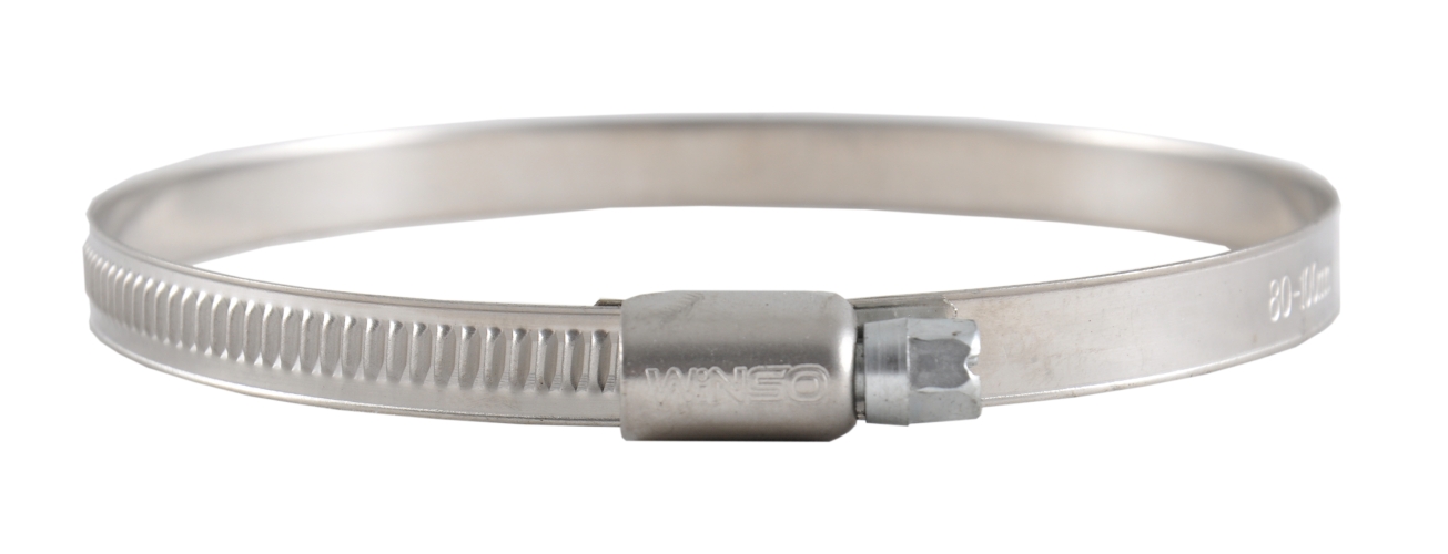 Хомут металевий червячний Winso 80-100/9мм