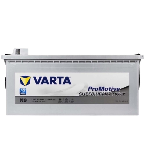 Акумулятор автомобільний Varta 225Аh 1150А Promotive Super Heavy Duty N9 D6C