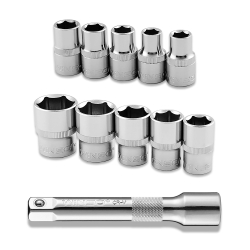 Професійний набір головок торцевих Winso 1/2&quot; 72Т Cr-V 10-24 мм
