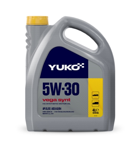 Моторна Олива Yuko 5W-30 Super Gas 4л