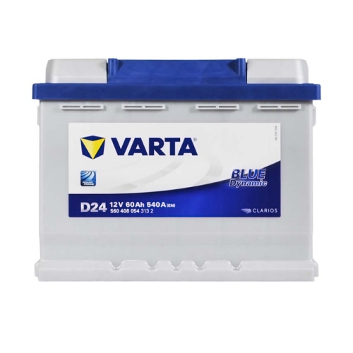 Акумулятор автомобільний Varta 60Ah 540A Blue Dynamic R+ L2 D24