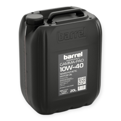 Моторна Олива Barrel 10W-40 Gamma-PAO 20л