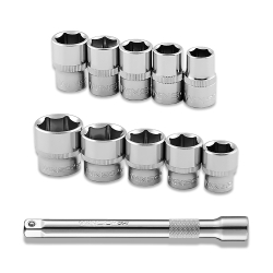 Професійний набір головок торцевих Winso Pro 3/8&quot; 72Т Cr-V 10-24 мм