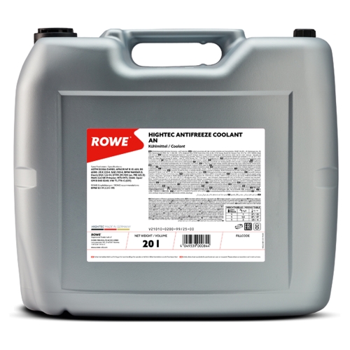 Антифриз Rowe -80°C G11 Синій Hightec Antifreeze Coolant AN 5л