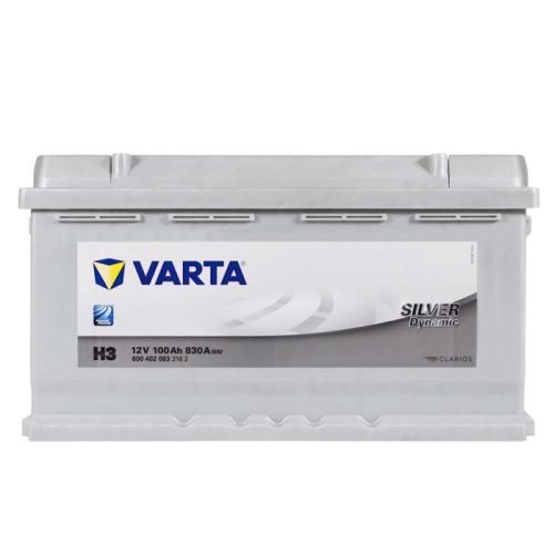 Акумулятор автомобільний Varta 100Ah 830A Silver Dynamic H3 R+ L5