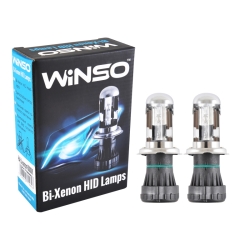 Автолампа Біксенонова Winso H4 12-24V 6000K 35W к-т 2шт