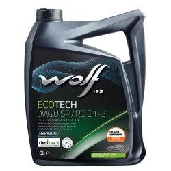Моторна Олива Wolf 0W-20 Ecotech SP/RC D1-3 5л