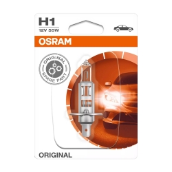 Автолампа Галогенна Osram 12v H1 55W 64150-1BL