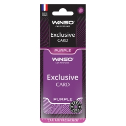 Ароматизатор повітря Winso Exclusive card Purple