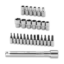 Професійний набір головок торцевих Winso Pro 1/4&quot; 72Т Cr-V 28шт