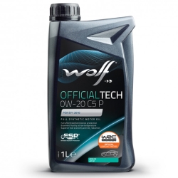 Моторна Олива Wolf 0W-20 Officialtech C5 P 1л