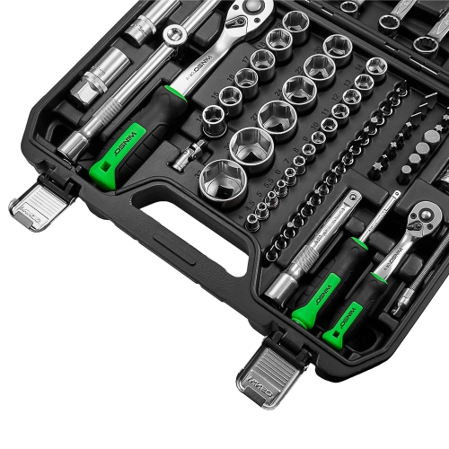 Професійний набір інструментів Winso Pro 1/2" 1/4" 72 T Cr-V 82 од.