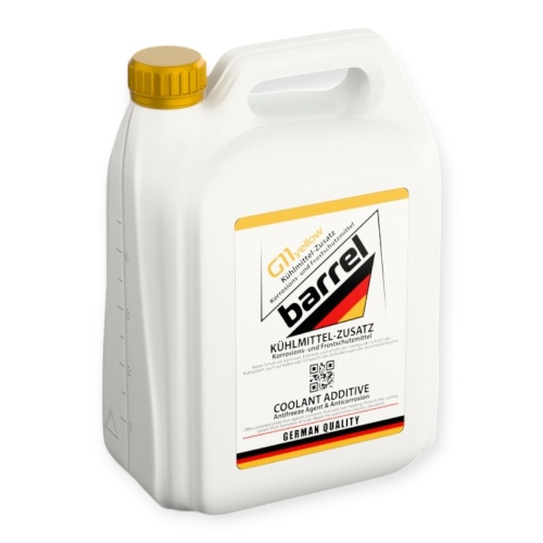 Антифриз Barrel -80°C G11 Жовтий 5л
