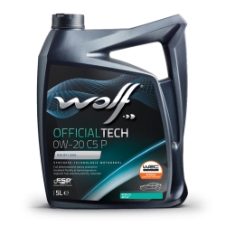 Моторна Олива Wolf 0W-20 Officialtech C5 P 5л