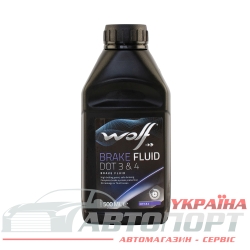 Гальмівна рідна Wolf DOT 3-4 0.5л