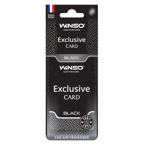 Ароматизатор повітря Winso Exclusive card Black