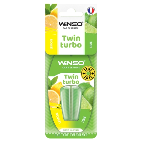 Ароматизатор воздуха Winso Twin Turbo Lemon Lime 5мл