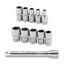 Професійний набір головок торцевих Winso 1/4&quot; 72Т Cr-V 4-13 мм