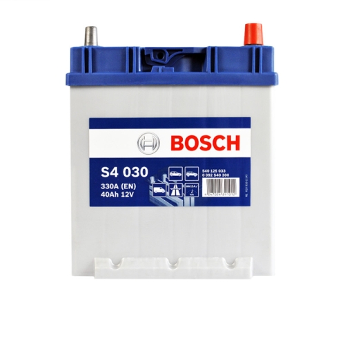 Акумулятор автомобільний Bosch 40Ah 330A S40 300 B19 Asia R+ н.к.