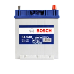 Акумулятор автомобільний Bosch 40Ah 330A S40 300 B19 Asia R+ н.к.