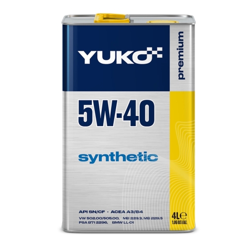Моторна Олива Yuko 5W-40 Synthetic 4л