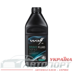 Гальмівна рідна Wolf DOT 5.1 1л