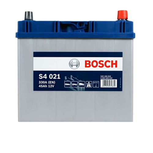 Акумулятор автомобільний Bosch 45Ah 330A S40 210 B24 Asia R+