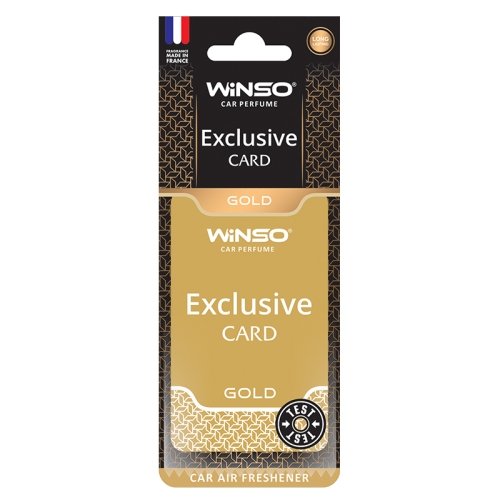 Ароматизатор повітря Winso Exclusive card Gold