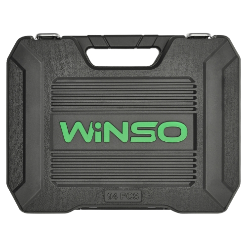 Профессиональный набор инструментов в кейсе Winso Pro 1/2" 1/4" 72 T Cr-V 94 ед.