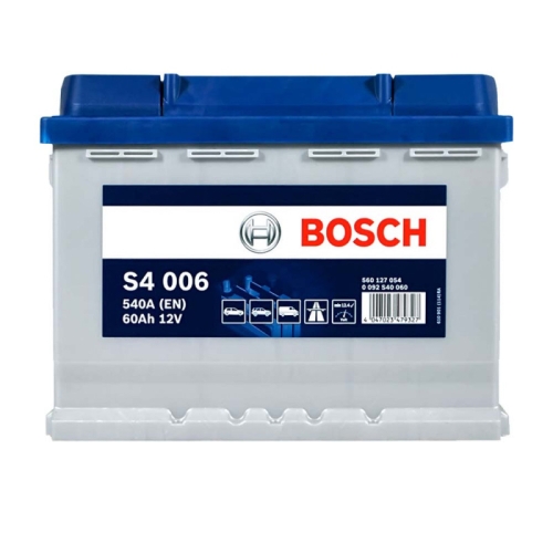 Акумулятор автомобільний Bosch 60Ah 540A S40 060 L2 60Ah 540A L+