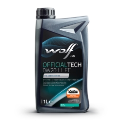 Моторна Олива Wolf 0W-20 Officialtech LL FE 1л
