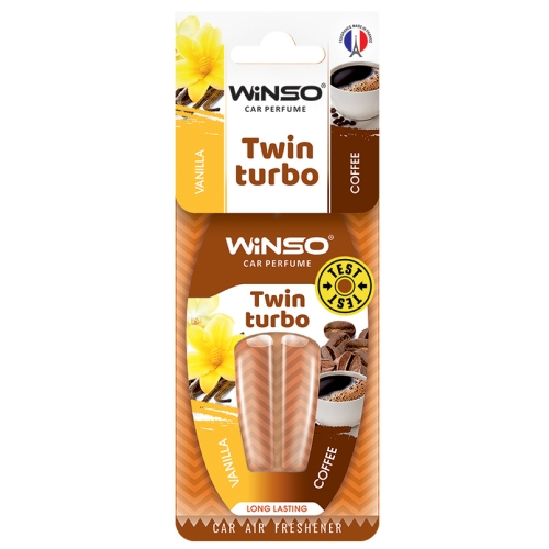 Ароматизатор воздуха Winso Twin Turbo Vanilla Coffee 5мл
