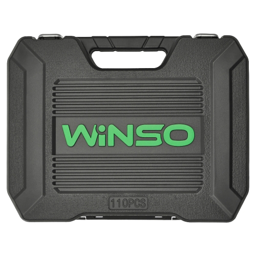 Професійний набір інструментів в кейсі Winso Pro 1/2" 1/4" 72 T Cr-V 110 од.