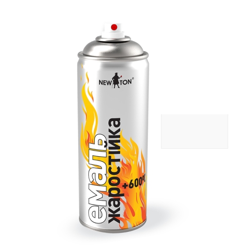 Фарба Жаростійка New Ton Біла +600°C 400мл