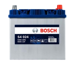 Акумулятор автомобільний Bosch 60Ah 540A S40 240 D23 Asia R+