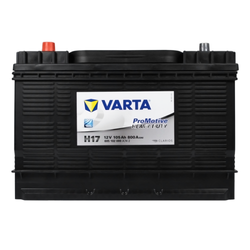 Акумулятор автомобільний Varta 105Ah 800A Promotive Black H17 L+ GR31