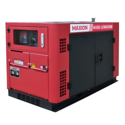 Генератор дизельний Maxion безшумний 10.5 кВт ручний+електро старт JD15000SE