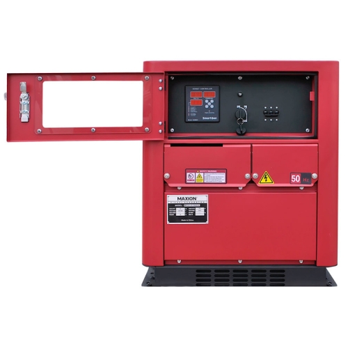 Генератор дизельний Maxion безшумний 10.5 кВт ручний+електро старт JD15000SE